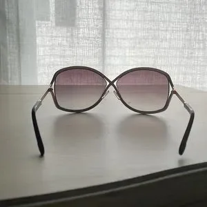 Tom Ford Rickie Sunglasses metal frame, butterfly style- see size in photo Tom Ford Rickie TF1007/S 01Y Sunglasses - US main image 3